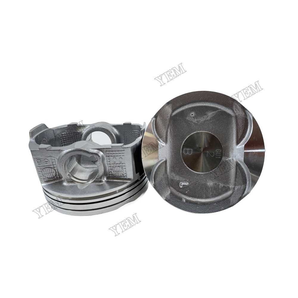 YEM Parts Piston + Pin for FB20 Diesel Engine Spare Parts YEMPARTS