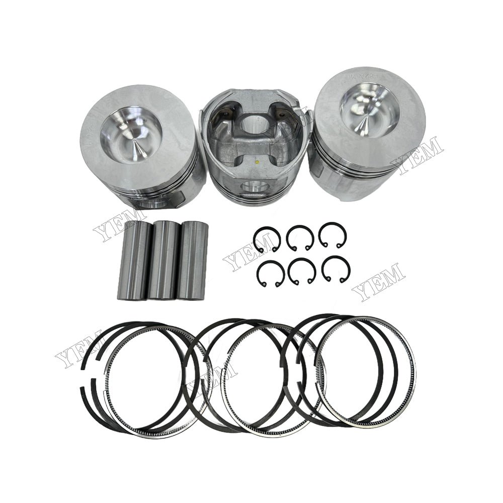 3TN82 Piston and piston ring set For Yanmar