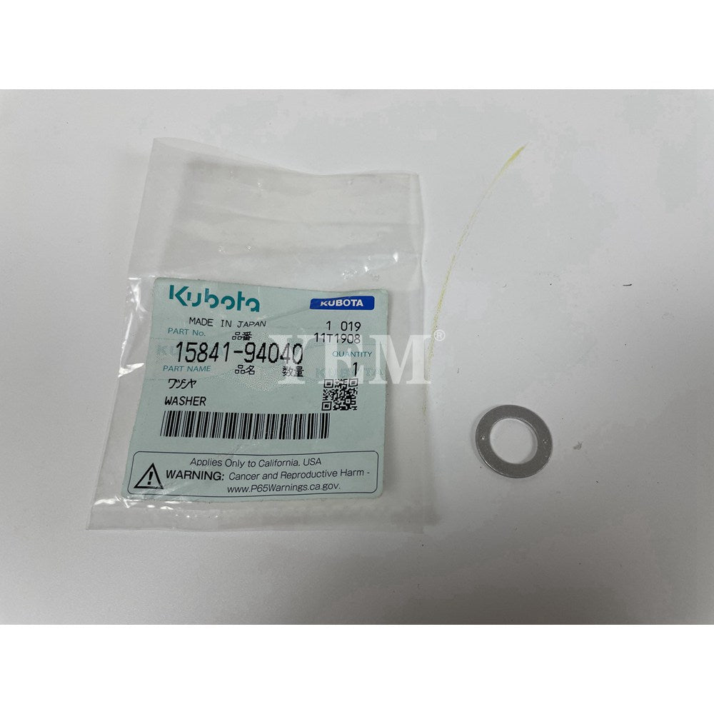 KUBOTA V2203 WASHER 15841-94040 For Kubota