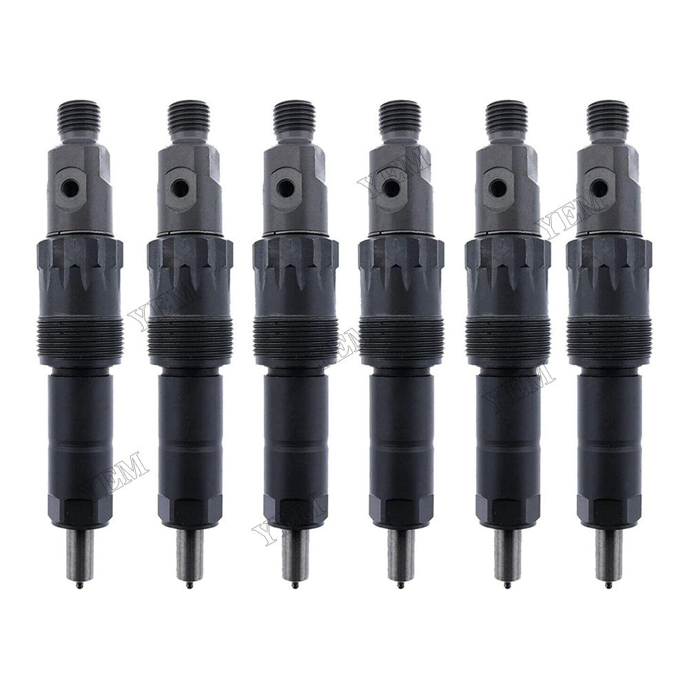 For John Deere Engine 6404 6466 Tractor 4040 4240 4440 4050 4250 4450 4350 Excavator 690B 892DLC 6 Pcs Fuel Injector AR74665 AR101885