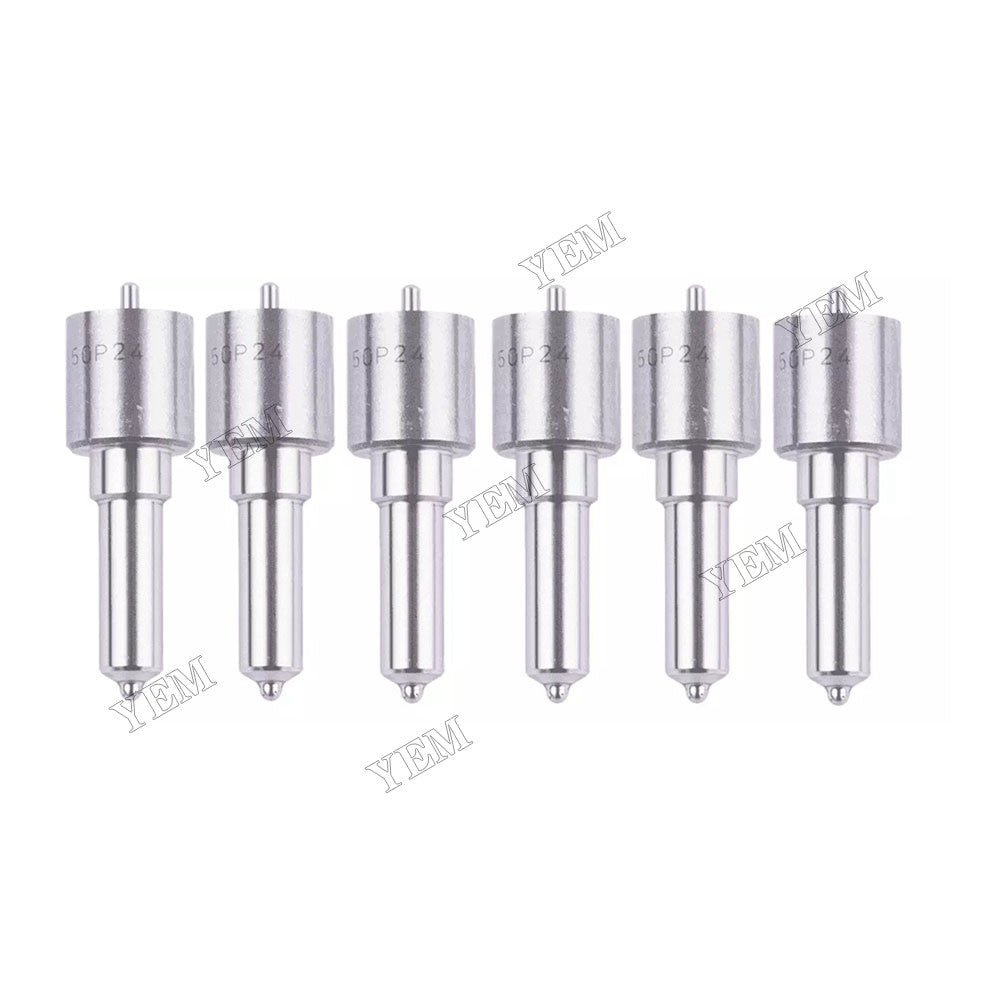 For Toyota Landcruiser 4.0TD 12H-T 6 Pcs Fuel Injector Nozzle 093400-5240 DLLA150P24