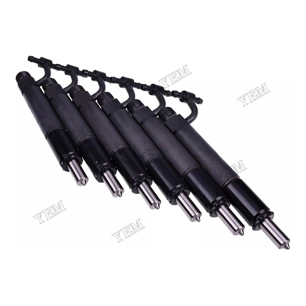 For Navistar Engine DT466 DTA466 6 PCS Fuel Injector With Nozzle 1817394C91 781800 For Navistar