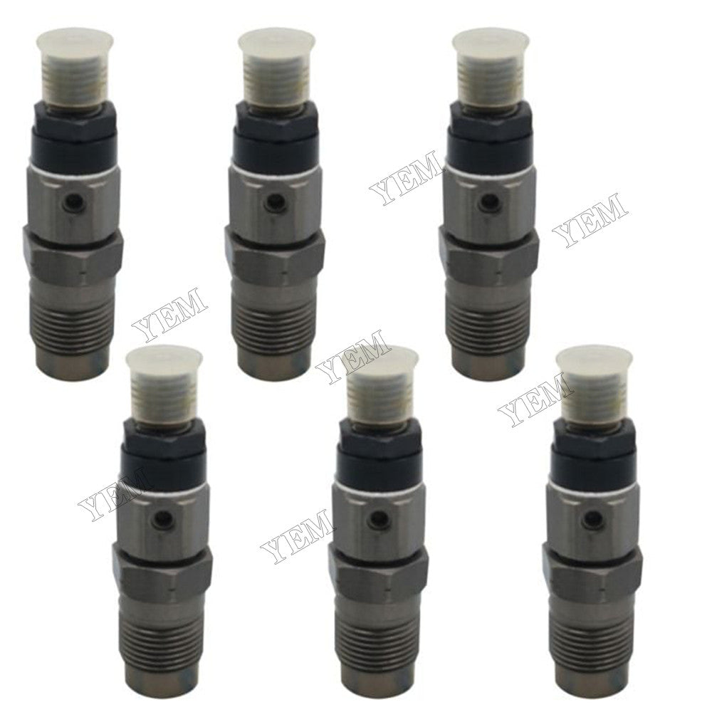 For Toyota Engine 1HZ 2C Land Cruiser 4.2L 6 Pcs Fuel Injector 093500-3400 23600-64050 For Toyota