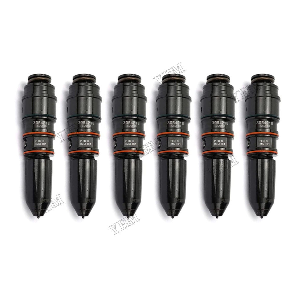 For Cummins Engine N855 6 Pcs Injector 3054218