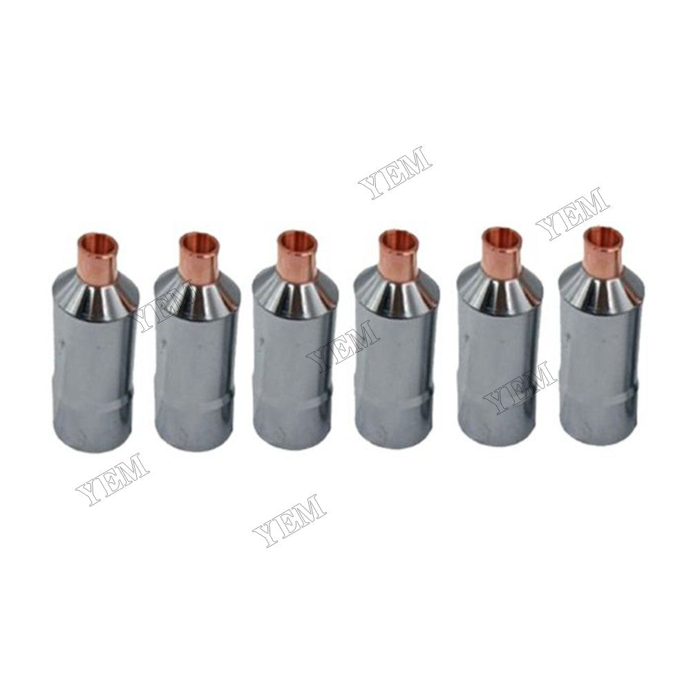 For Hino Engine J05C J07C J07E J08C S05C 6Pcs Injector Sleeve N481-11176-1190 11176-1190