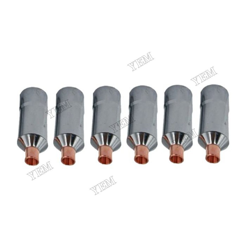 For Hino Engine J05C J07C J07E J08C S05C 6Pcs Injector Sleeve N481-11176-1190 11176-1190 For Hino