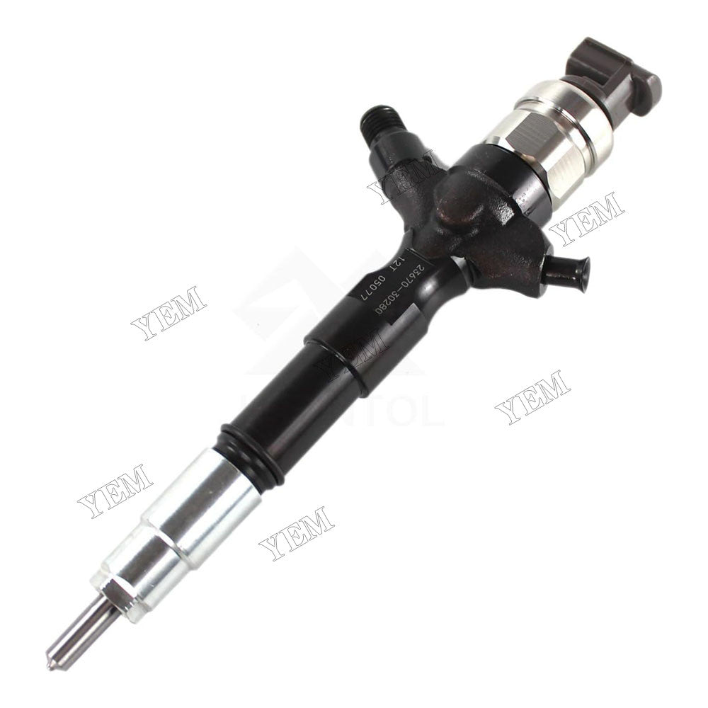 For Toyota Engine 2KD-FTV 1KD-FTV Bus Hiace Truck Hilux Vehicle Land Cruiser Fuel Injector 095000-7780 095000-8290 23670-0L050