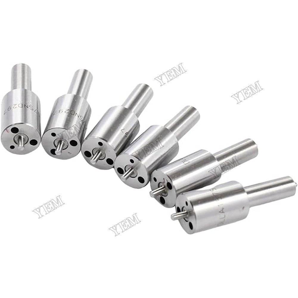 For Hino J05C J08C Engine 6 Pcs Fuel Injector Nozzle 093400-2970 DLLA157SND297 For Hino