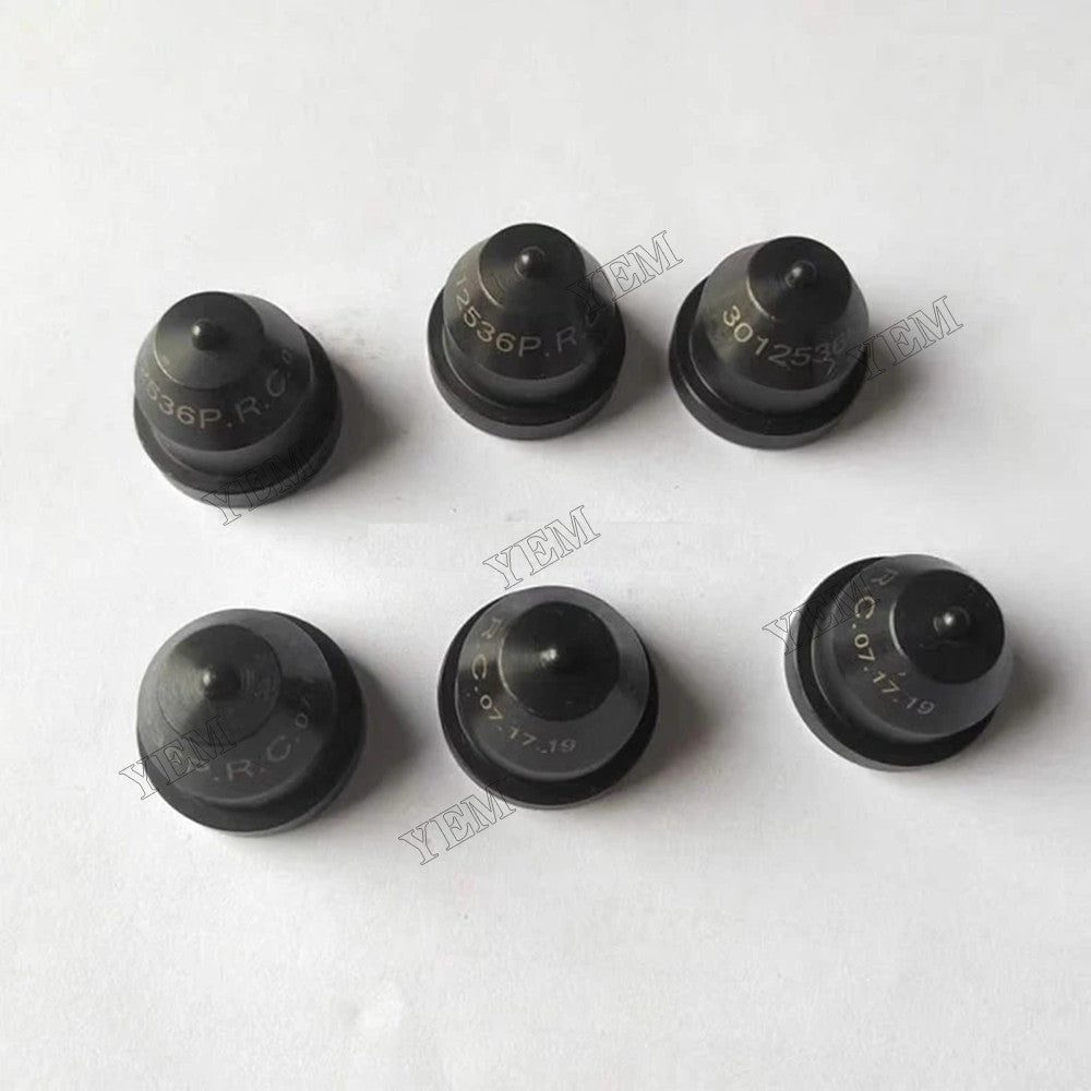 For Cummins Engine K19 KTA19 6 Pcs Injector Cone Sac Cup 3609933