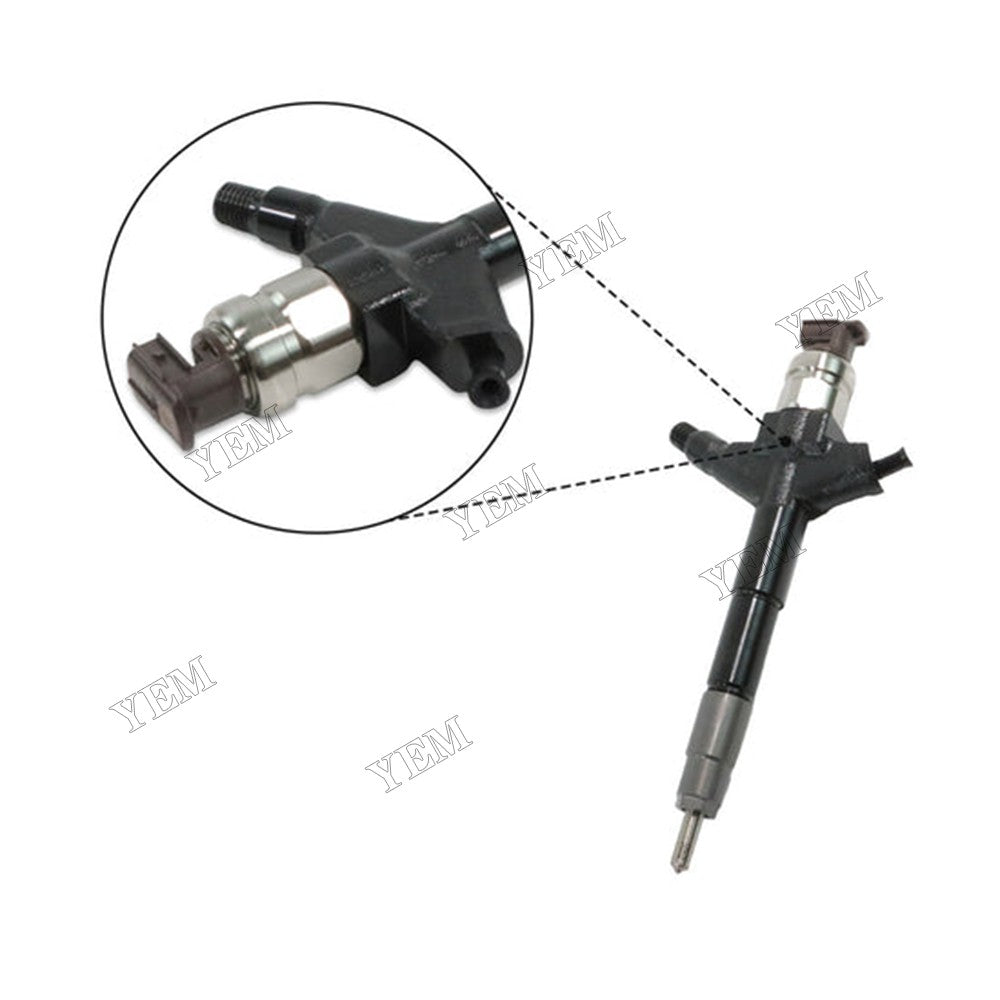 For Nissan Engine YD25 Vehicle Navara Pathfinder NP300 Fuel Injector 295050-1060 16600-3XN0A For Nissan