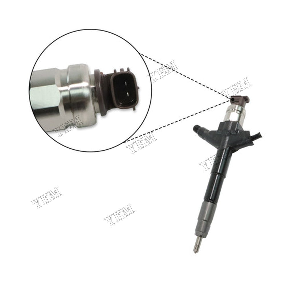 For Nissan Engine YD25 Vehicle Navara Pathfinder NP300 Fuel Injector 295050-1060 16600-3XN0A For Nissan