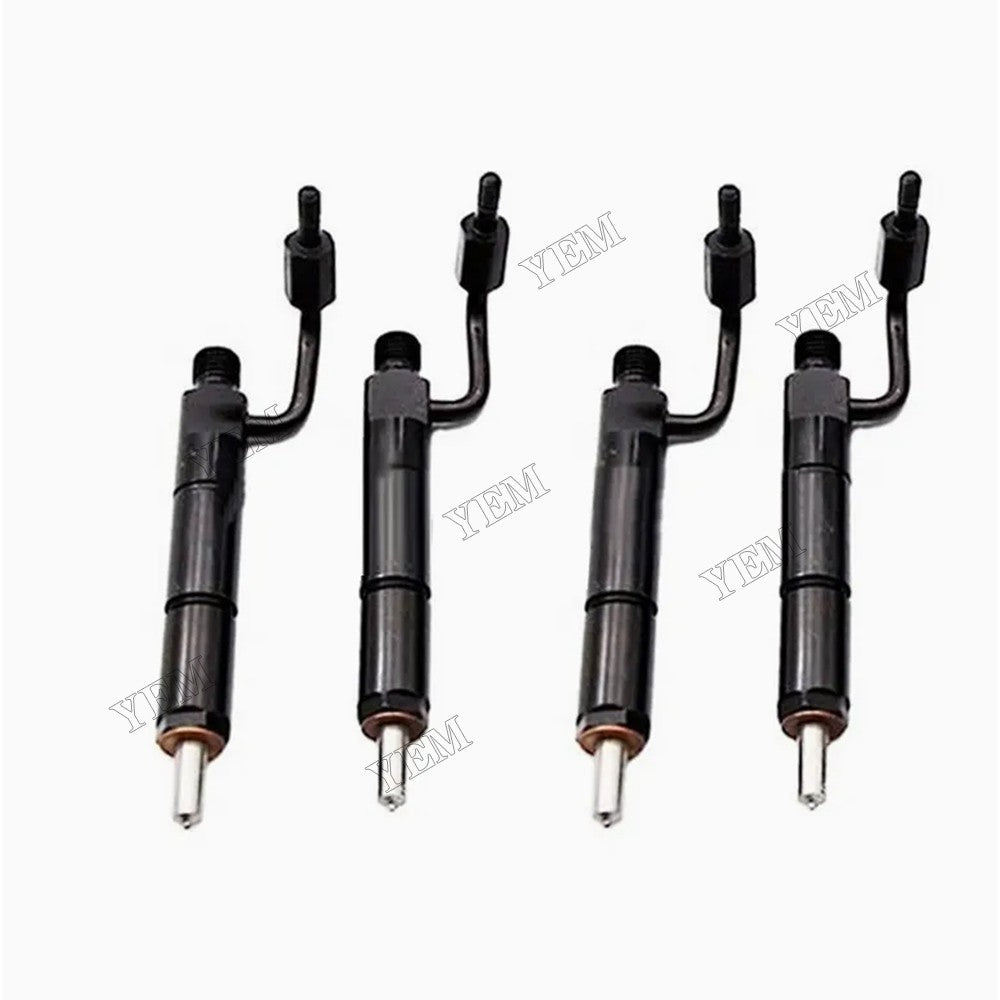 For Komatsu Engine 4D95LE-2D 4D95LE-2A 4D95LE-2B Excavator PC60-7 4 Pcs Fuel Injector 6204-11-3101