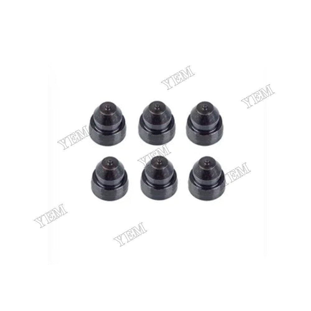 For Cummins Engine NH855 NT855 NT495 NT743 NTA855 N106 V28 6 Pcs Injector Cone Sac Cup 3064252