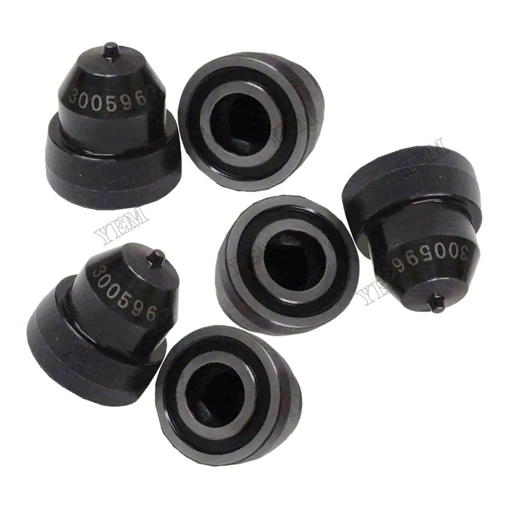 For Cummins N14 L10 Engine Dodge Ram 2500 3500 Ford CF7000 LN7000 Freightliner FL50 FL60 6 Pcs Injector Cone Sac Cup 3069717 For Cummins