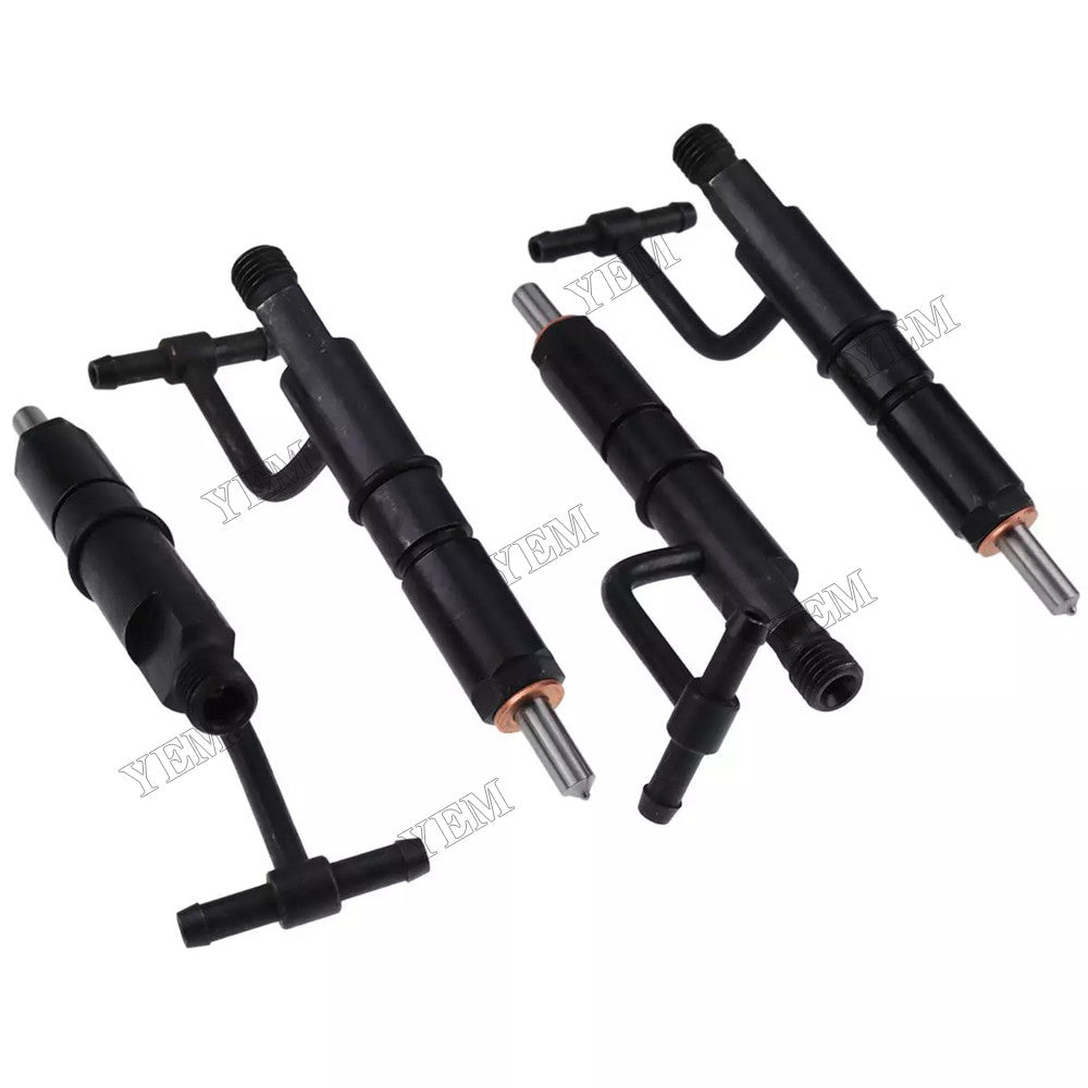 For Isuzu Engine 4JA1 4JB1 4JC1 Hitachi Excavator EX40 EX45 EX60UR 4Pcs Fuel Injector 8944422241