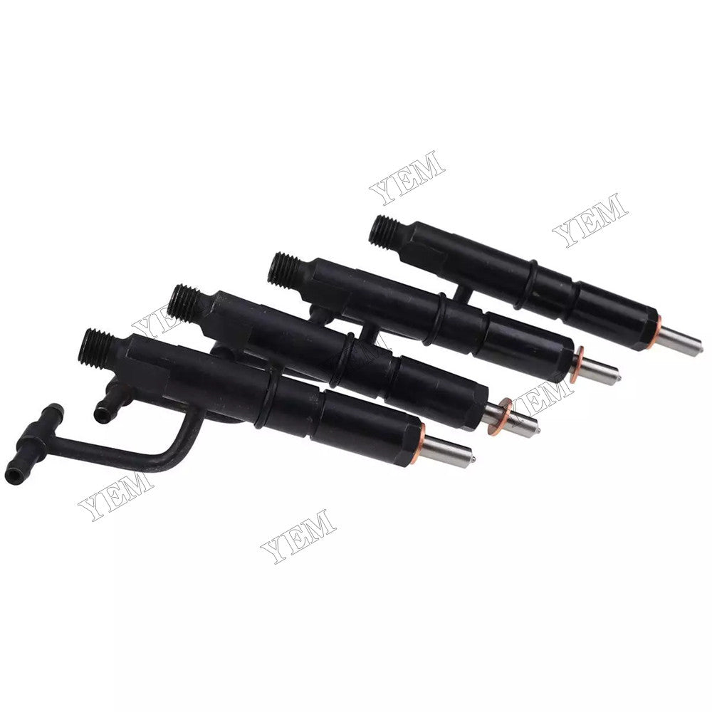 For Isuzu Engine 4JA1 4JB1 4JC1 Hitachi Excavator EX40 EX45 EX60UR 4Pcs Fuel Injector 8944422241 For Isuzu