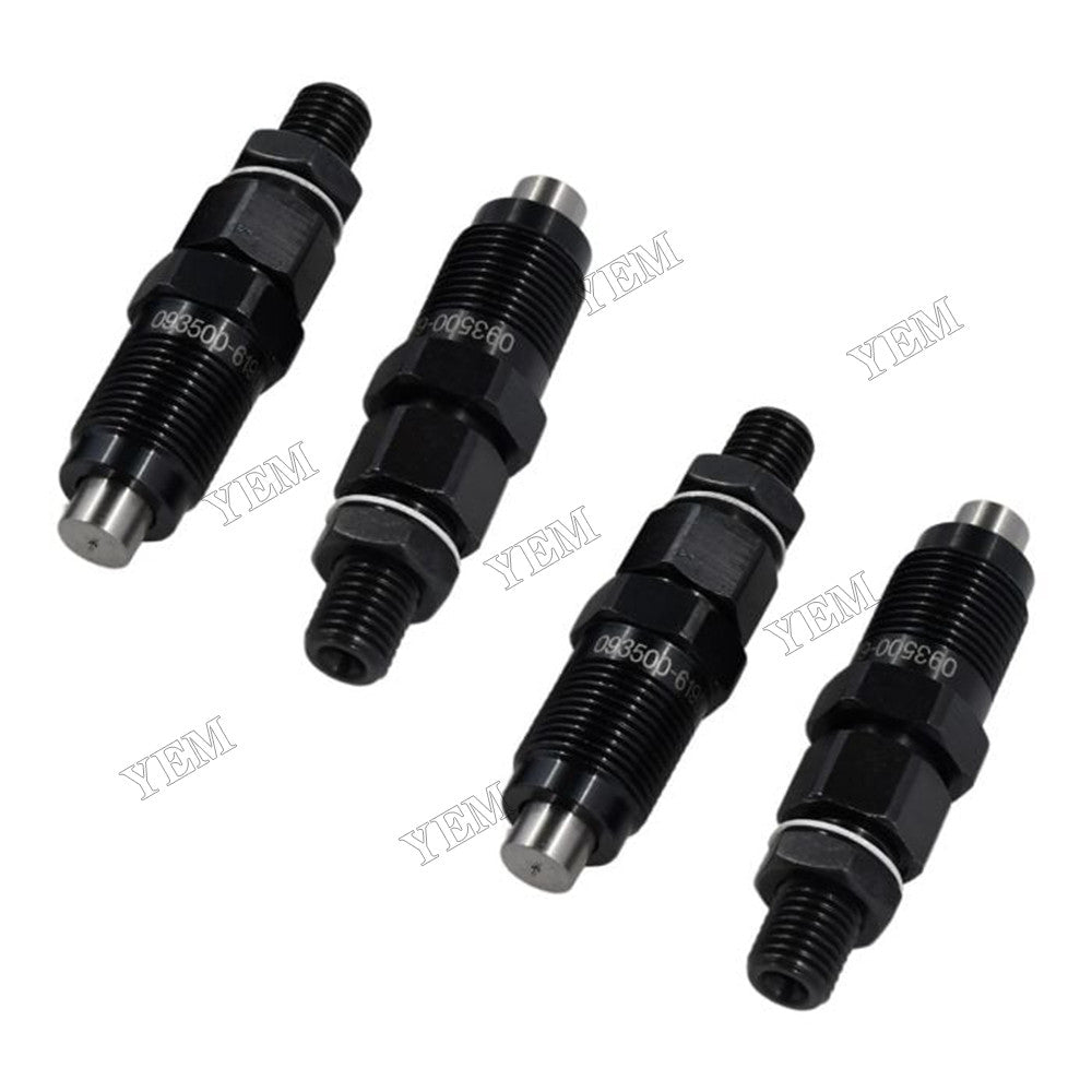 For Toyota Engine 1KZ-TE Prado Hilux 4 Pcs Fuel Injector Nozzle 093500-6190 For Toyota