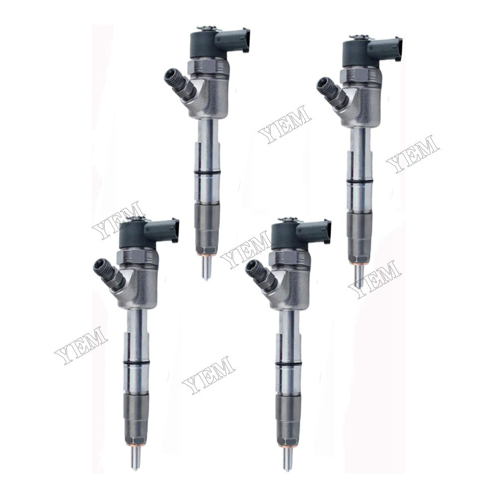 For JAC Engine 4DA1 Truck Urban 1042 4 Pcs Fuel Injector 0445110335 1100200FA040