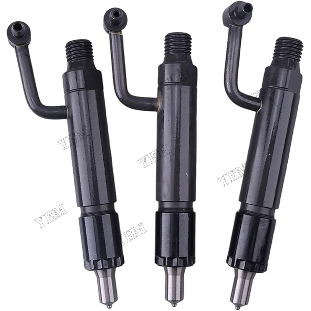 For Komatsu Engine 3D82AE-3E D82AE-3G 3D82AE-3H 3D82AE-3HB 3 Pcs Fuel Injector YM729609-53200 For Komatsu