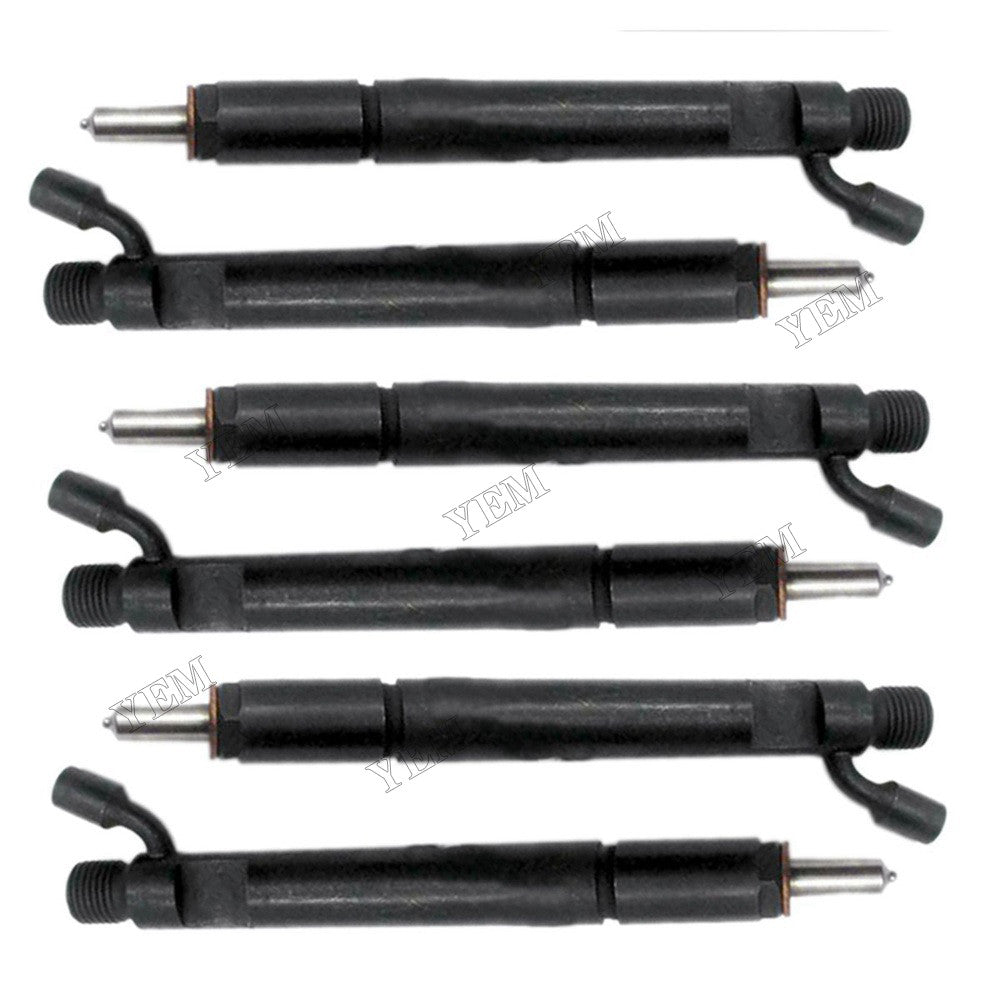For Cummins Engine 6CT 8.3 CASE 2388 Magnum 255 6 PCS Fuel Injector 3931735 0432191531