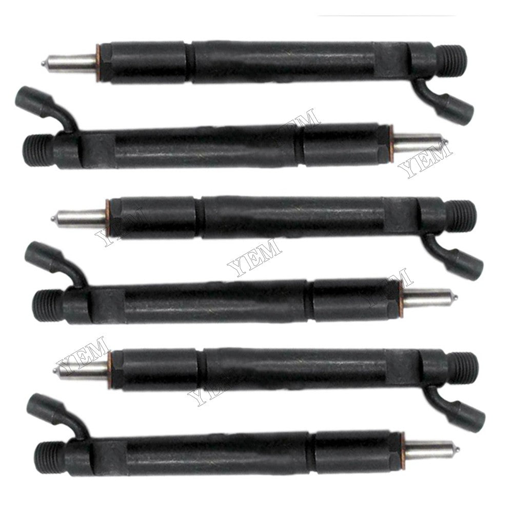 For Cummins Engine 6CT 8.3 CASE 2388 Magnum 255 6 PCS Fuel Injector 3931735 0432191531 For Cummins