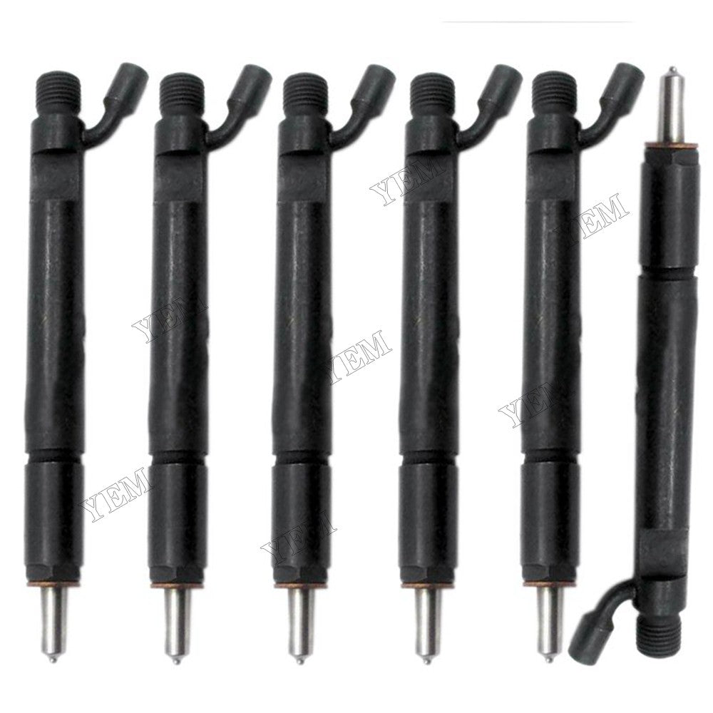 For Cummins Engine 6CT 8.3 CASE 2388 Magnum 255 6 PCS Fuel Injector 3931735 0432191531 For Cummins