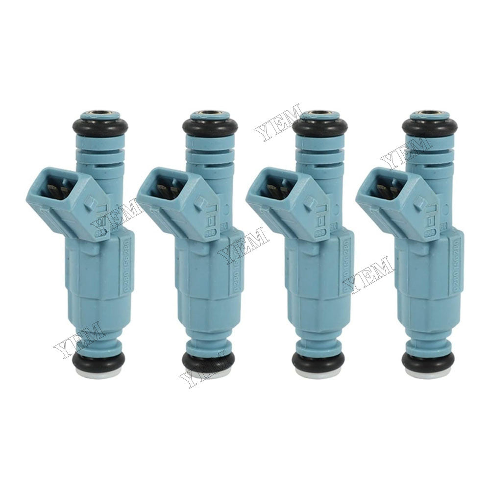 For VW Opel Z20LER Z20LEH C20LET Z20LET Z20LEL 4PCS Fuel Injector 0280156280 For VW