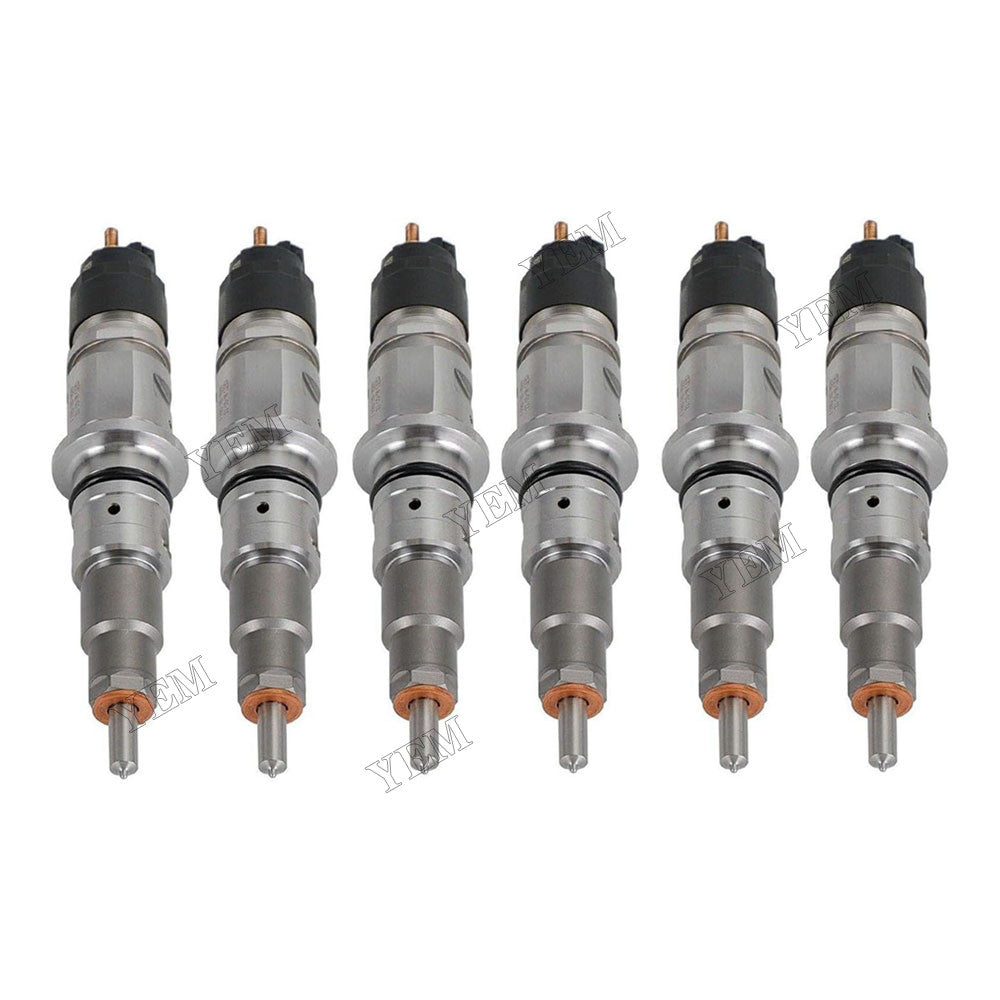 For Cummins Engine ISB6.7 Dodge Ram 3500 4500 5500 2011-2012 6 PCS Fuel Injector 4994928 For Cummins