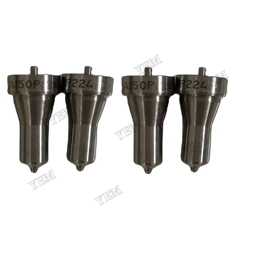 For Yanmar Engine 4JH-HTE 4 Pcs/Lot Fuel Injector Nozzles DLLA150P244 150P244JO For Yanmar