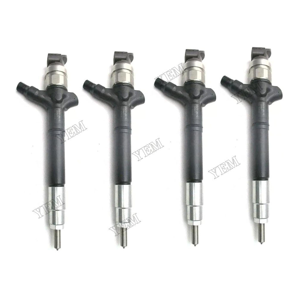 For Toyota Engine 2AD-FTV Corolla Verso RAV4 Fuel Injector 23670-0R170 23670-0R020 For Toyota