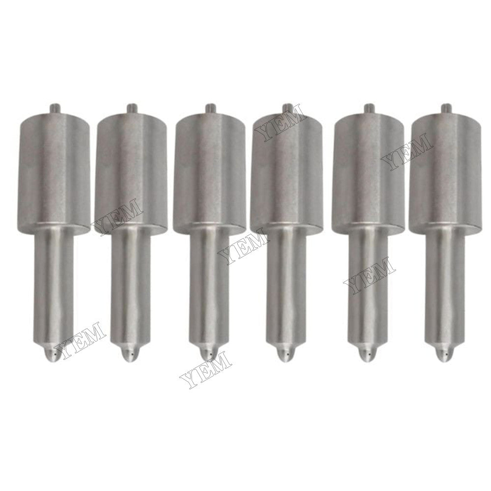 For Hino Engine EP100 EP100-T Hitachi Excavator EX300-1 6 Pcs Fuel Injector Nozzle 236401610A For Hino