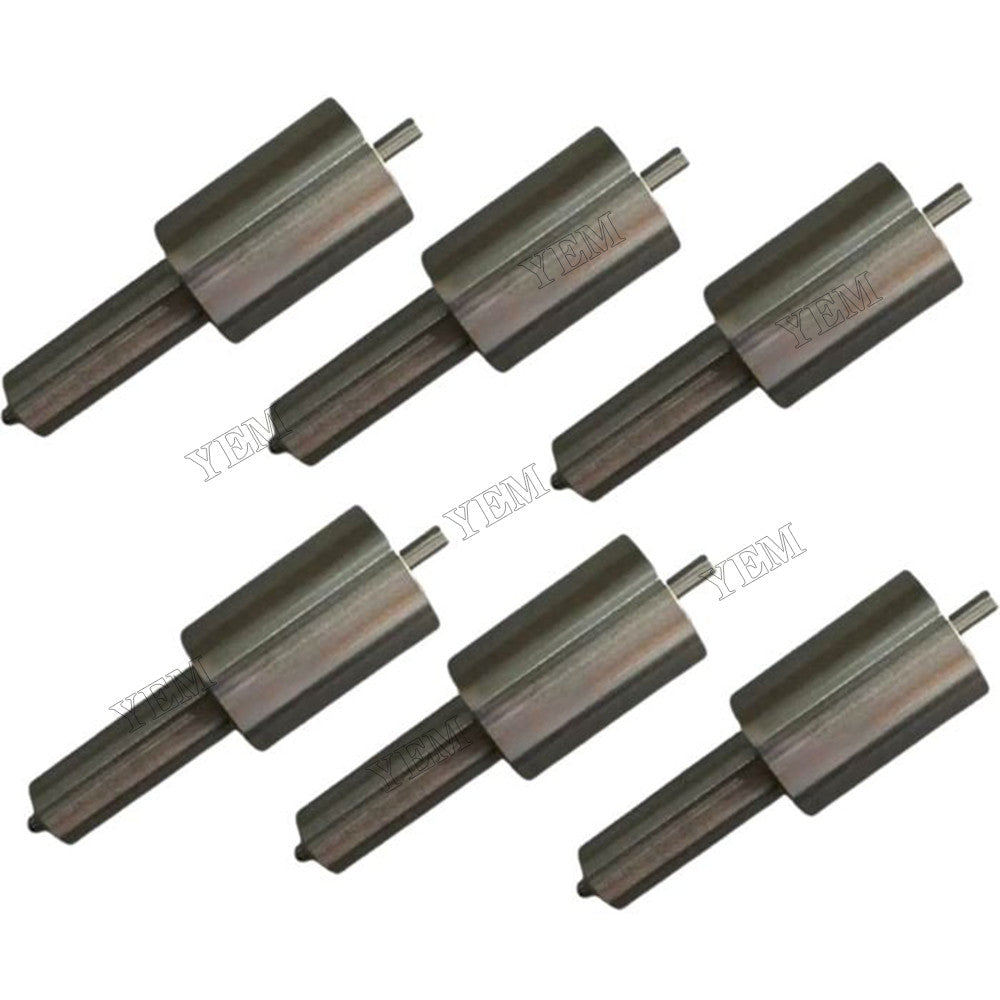 For Hino Engine EP100 EP100T Hitachi Excavator EX300-1 6 Pcs Fuel Injector Nozzle 236401360A For Hino