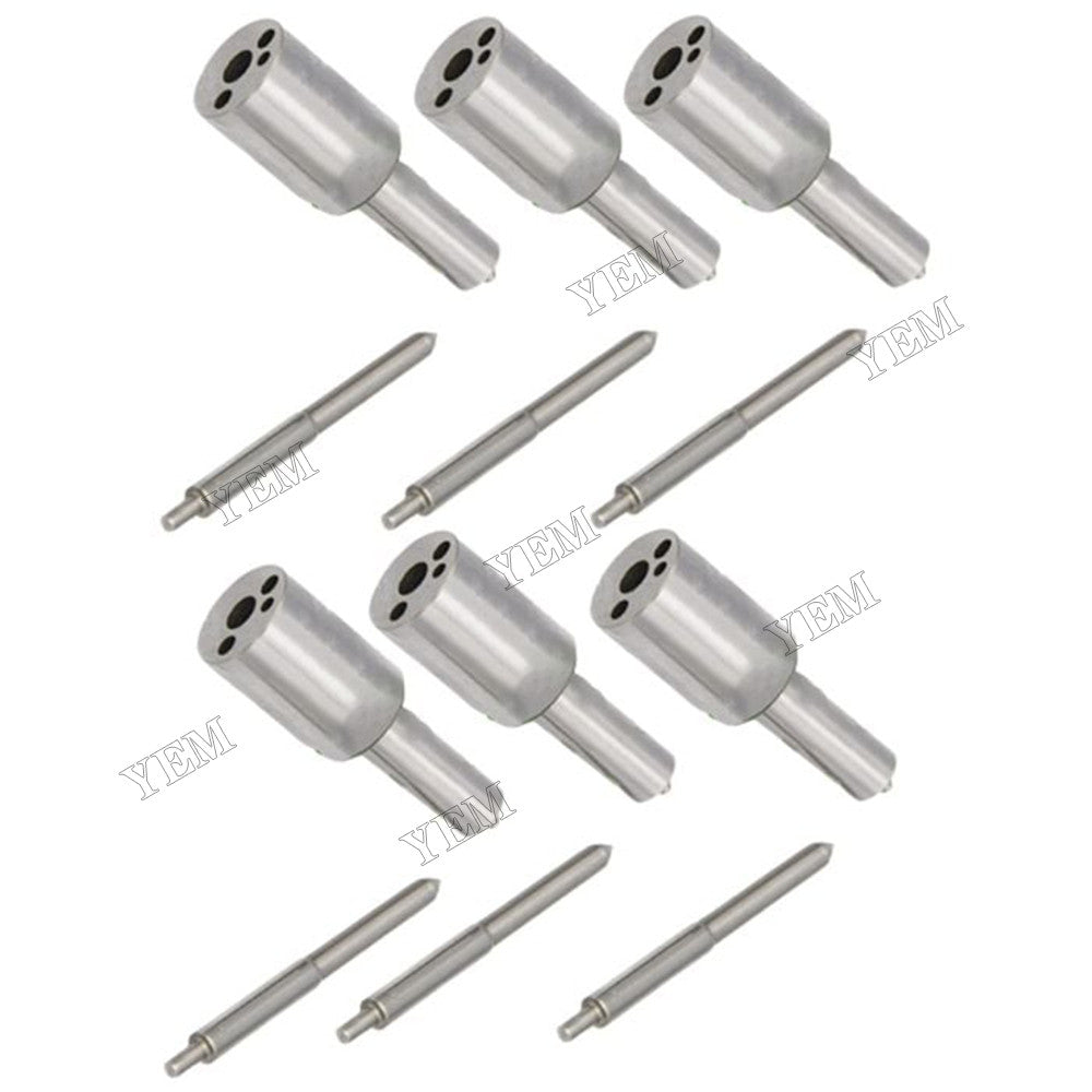 For Hino Engine EK100 Truck Profia 6 Pcs Fuel Injector Nozzle 105015-4640 236401151A