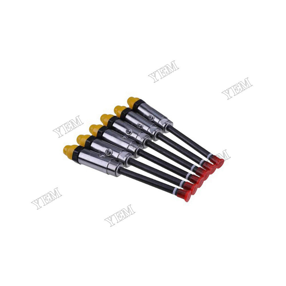 For Caterpillar CAT Engine 3306 3306B Dump Truck D250E D250E II 6 Pcs Fuel Injector 100-7559