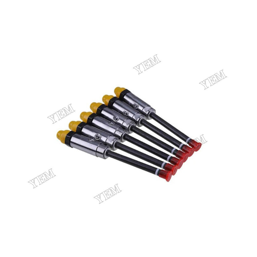 For Caterpillar CAT Engine 3306 3306B Dump Truck D250E D250E II 6 Pcs Fuel Injector 100-7559 For Caterpillar
