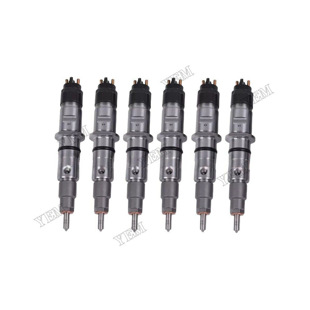 For Cummins Engine ISLE QSL8.9 QSL9 6PCS Fuel Injector 4994541