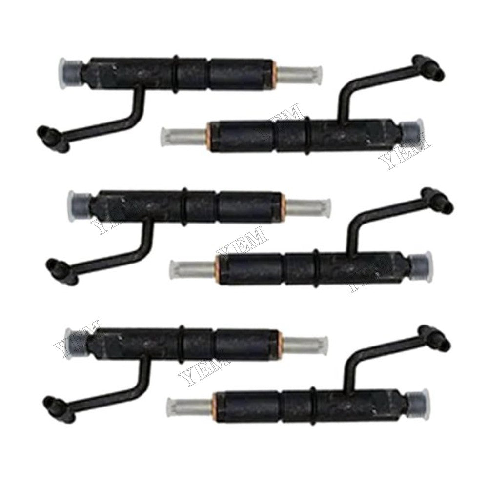 For Caterpillar CAT Engine 3046 Excavator 315 315B 6 PCS Fuel Injector 107-3648 106-8268 10R-7588 For Caterpillar