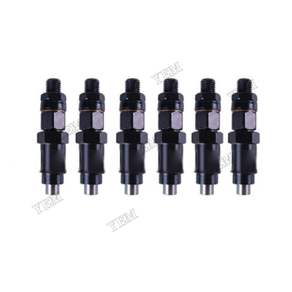For Toyota Engine 2H Land Cruiser HJ60 HJ75 6Pcs Fuel Injector 23600-68020