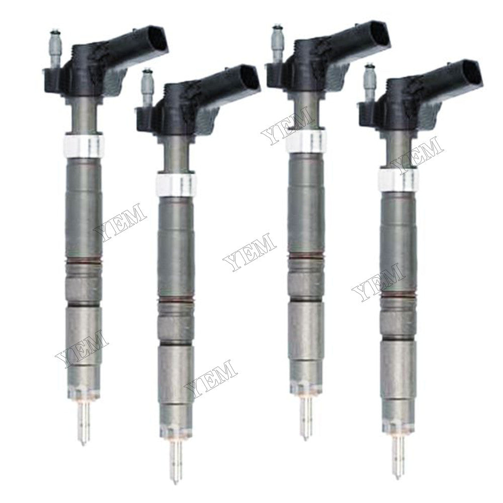 For Volkswagen VW T5 Amarok 2.0 TDI MULTIVAN 4 PCS Fuel Injector 445116034 03L130277C For Volkswagen
