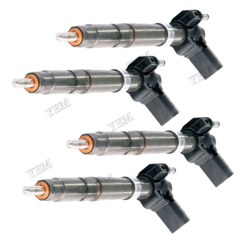 For Volkswagen VW T5 Amarok 2.0 TDI MULTIVAN 4 PCS Fuel Injector 445116034 03L130277C For Volkswagen