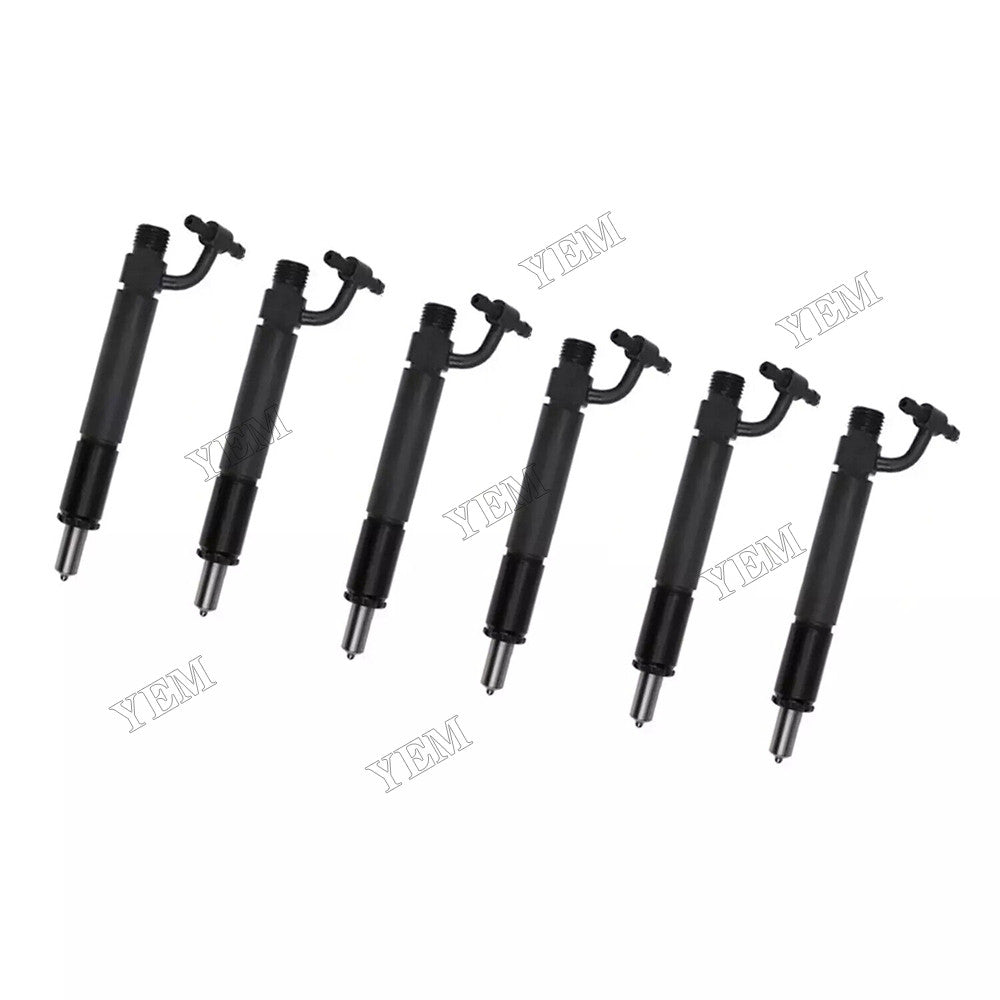 For Navistar Engine DT466 6 PCS Fuel Injector With Nozzle 1802769C91 780331