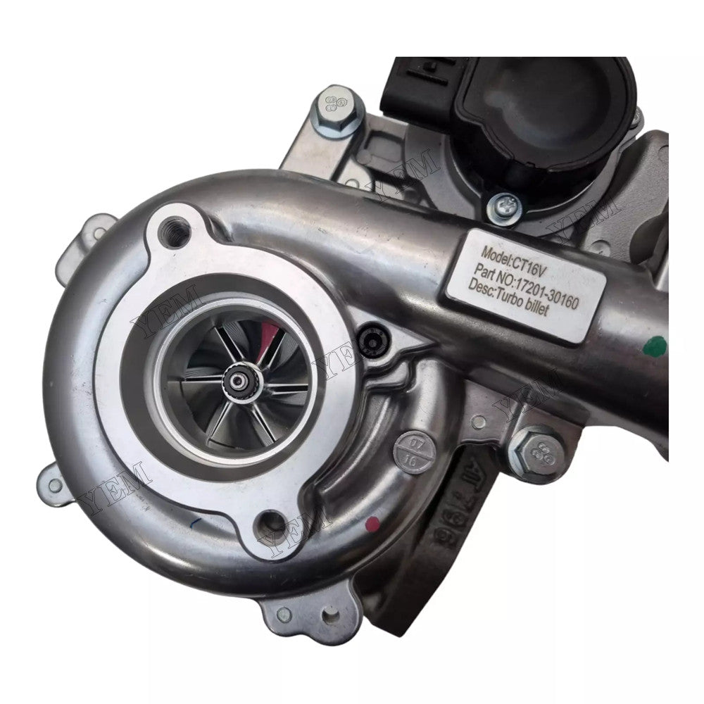 For Toyota Engine 1KD-FTV KZN130 Hilux SW4 Land Cruiser Turbo CT16V Turbocharger 17201-30160
