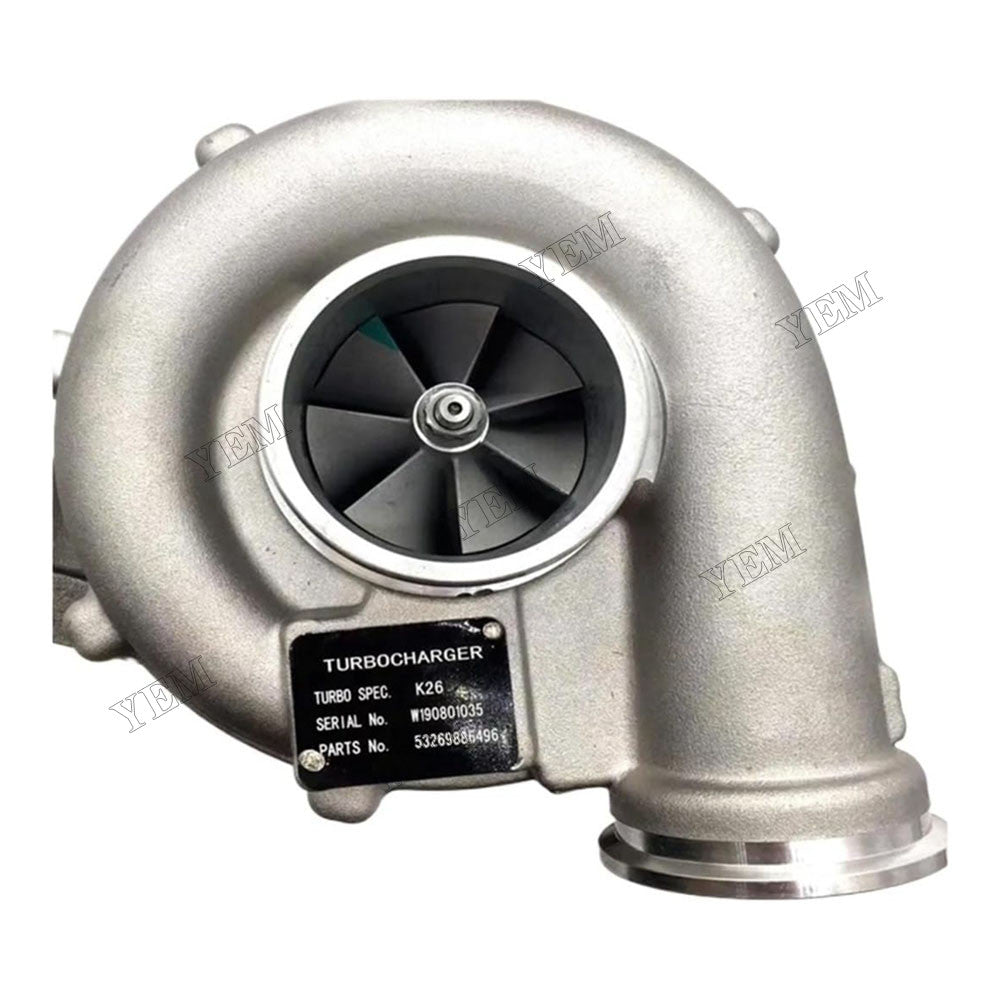 For 1991-03 Volvo Penta Marine with TKAMD41 Engine Turbo K26 Turbocharger 53269886496 For Volvo