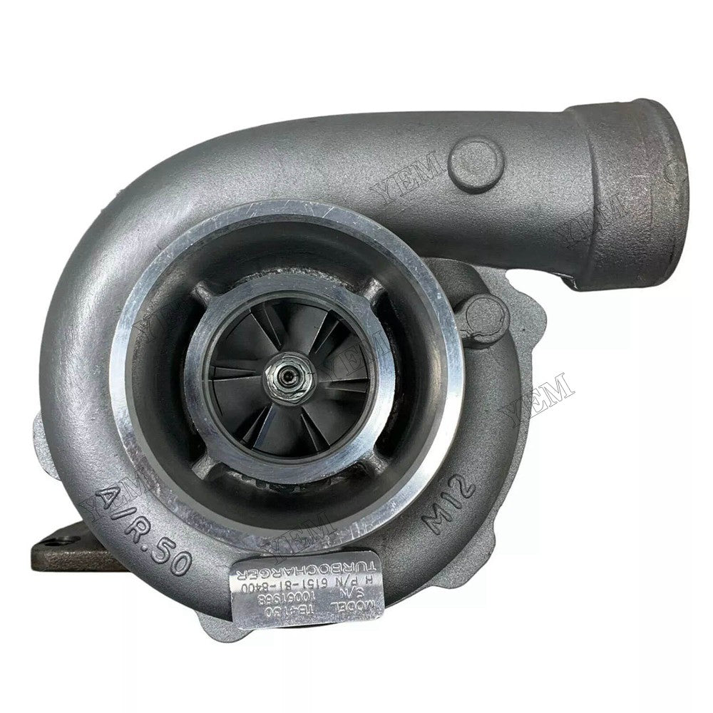For Komatsu Engine S6D125 Excavator PC300LC-3 PC300-3 Turbo TB4130 Turbocharger 6151-81-8400 For Komatsu