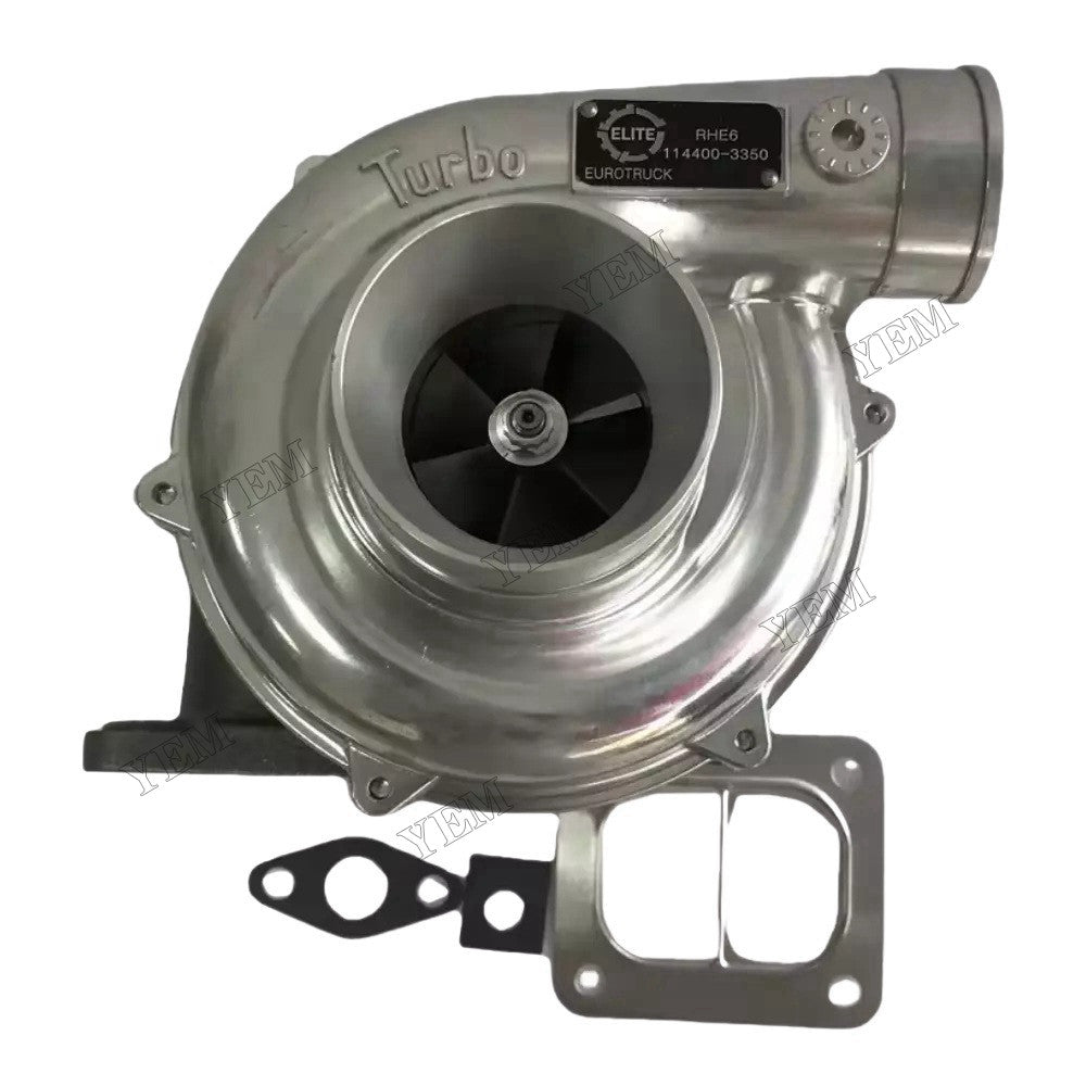 For Isuzu Engine 6BG1 6BG1T 6BG1TQJ Hitachi Excavator EX450-5 EX400-3C Turbo RHE61 Turbocharger 114400-3350