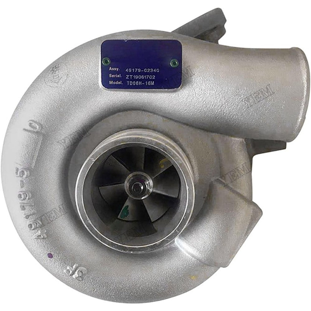For Mitsubishi Engine 6FD Caterpillar CAT Excavator E320D E323D Turbo TD06H Turbocharger 49179-02910 For Mitsubishi