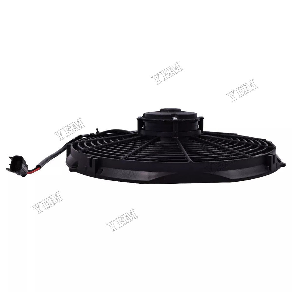 For Excavator Bulldozer Loader Roller Crane Truck Trailer 12V 14 Aftermarket Spal 30101509 VA08-AP51/C-23A Medium Profile Electric Puller Fan For Excavator