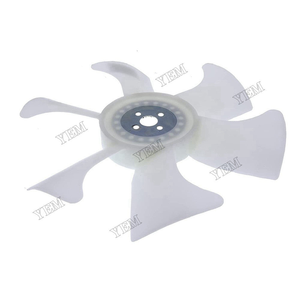 For Yanmar Engine 4TNV88 4TNV88C 4TNV94L 4TNV98 4TNV98T Trator 1185 Hitachi Excavator ZX48U-3F ZX50U-3F ZX52U-3F Cooling Fan Blade 129907-44740
