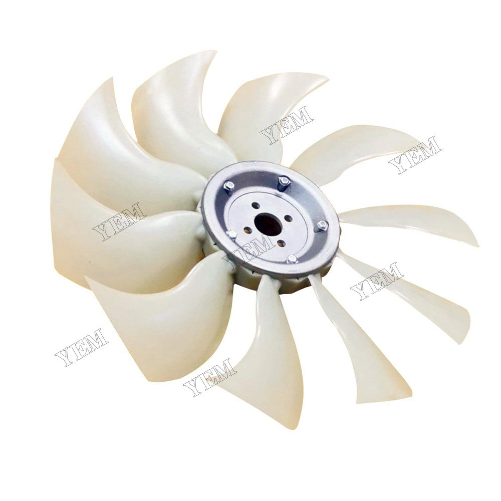 For Komatsu PC95R-2 PC110R-1 PW95R-2 PW110R-1 Excavator Fan YM123945-44750 For Komatsu
