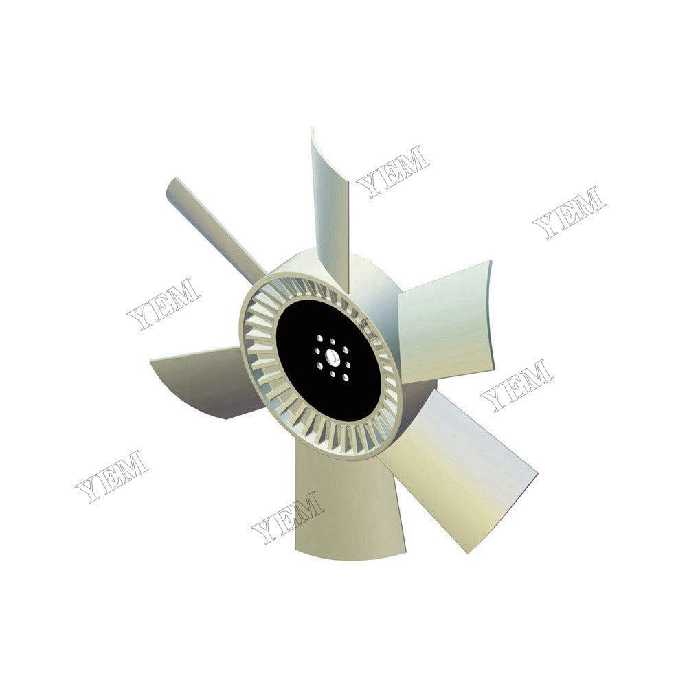 For Cummins Engine 5.9 liter B Series Hyundai Excavator R200W R200W-2 R210LC-3 6 Blade Clockwise Fan 3911319 For Cummins